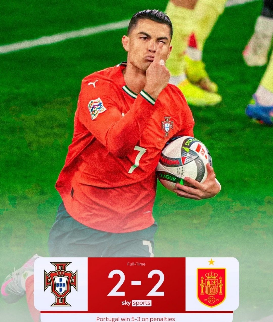 aoa体育体育网站-葡萄牙队小分获胜，继续晋级